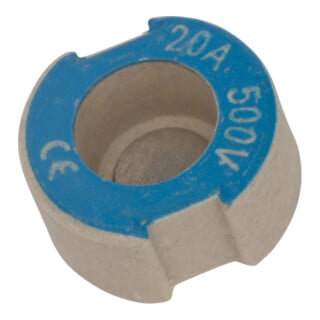 Mersen D-Schraub-Paßeinsatz D II 20A blau 01657.020000