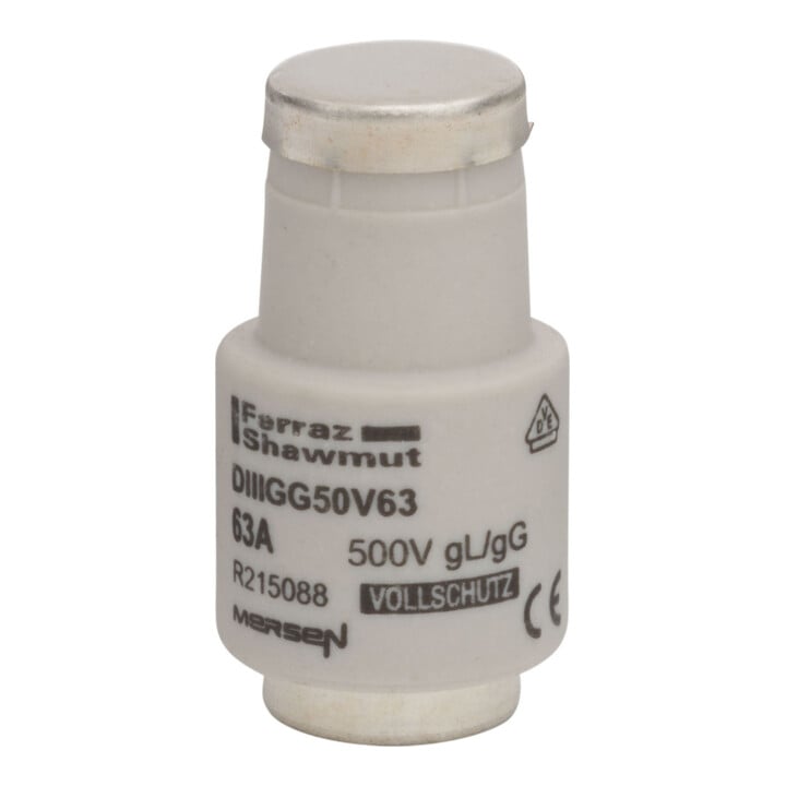 Mersen D-Sicherungseinsatz DIII gG 63A/500V DIIIGG50V63