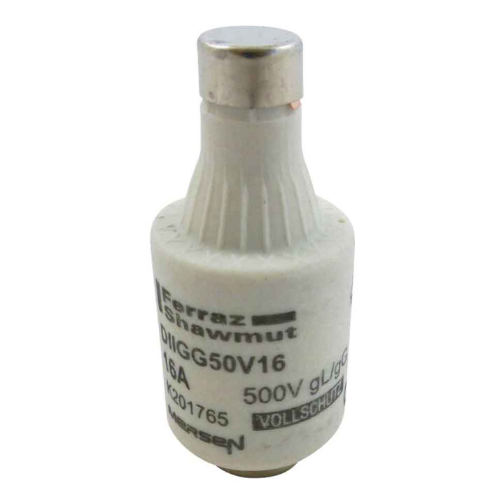 Mersen D-Sicherungseinsatz gG DII, 16A/AC500 DIIGG50V16