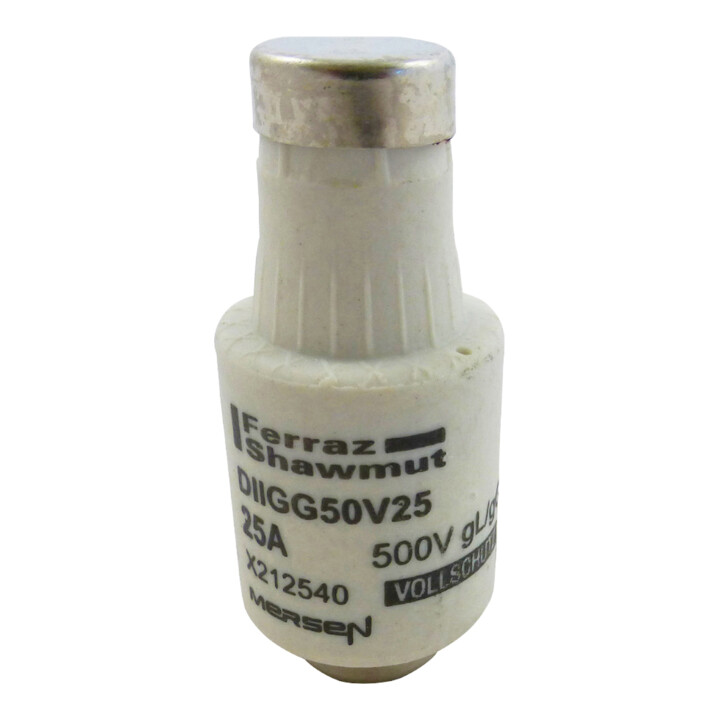 Mersen D-Sicherungseinsatz gG DII, 25A/AC500 DIIGG50V25
