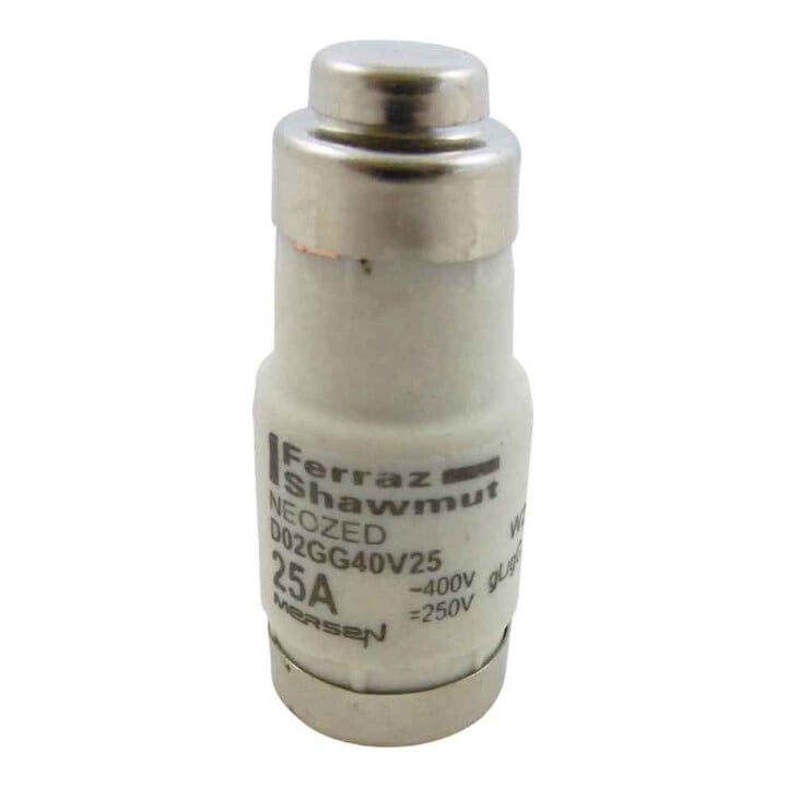 Mersen Fusible NEOZED D02 gG 25A/400V D02GG40V25