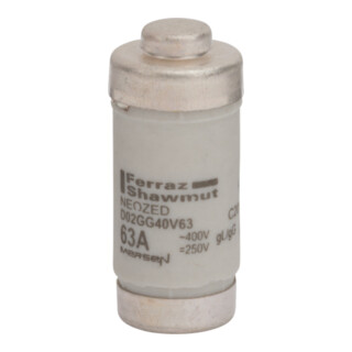 Mersen Fusible NEOZED D02 gG 63A/400V D02GG40V63