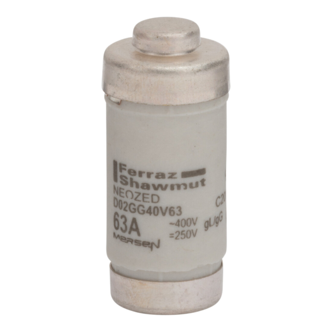 Mersen Fusible NEOZED D02 gG 63A/400V D02GG40V63