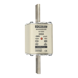 Mersen Fusible NH cartouche SF Gr.3 gG 300A 500V KM NH3GG50V300