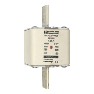 Mersen Fusible NH cartouche SF Gr.3 gG 425A/500V KM NH3GG50V425