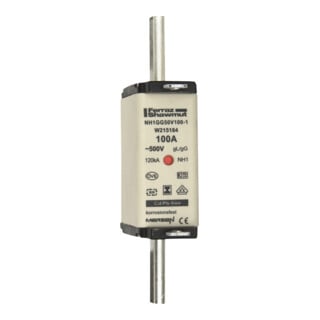 Mersen Fusible NH cartouche SG Gr.1 gG 100A/500V KM NH1GG50V100-1