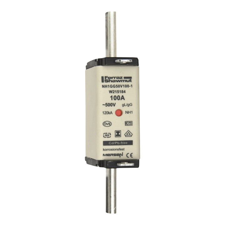 Mersen Fusible NH cartouche SG Gr.1 gG 100A/500V KM NH1GG50V100-1