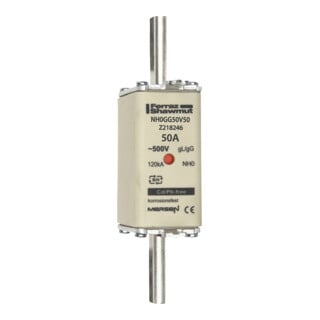 Mersen Fusible NH SF Gr.0 gG 50A/500V KM NH0GG50V50