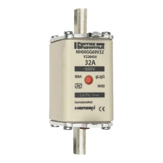Mersen Fusible NH SF Gr.00 gG 32A/690V KM NH00GG69V32