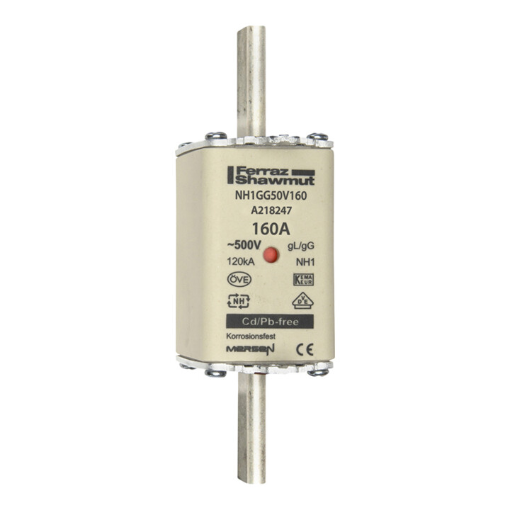 Mersen Fusible NH SF Gr.1 gG 160A/500V KM NH1GG50V160