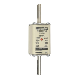 Mersen Fusible NH SF Gr.2 gG 160A/500V KM NH2GG50V160