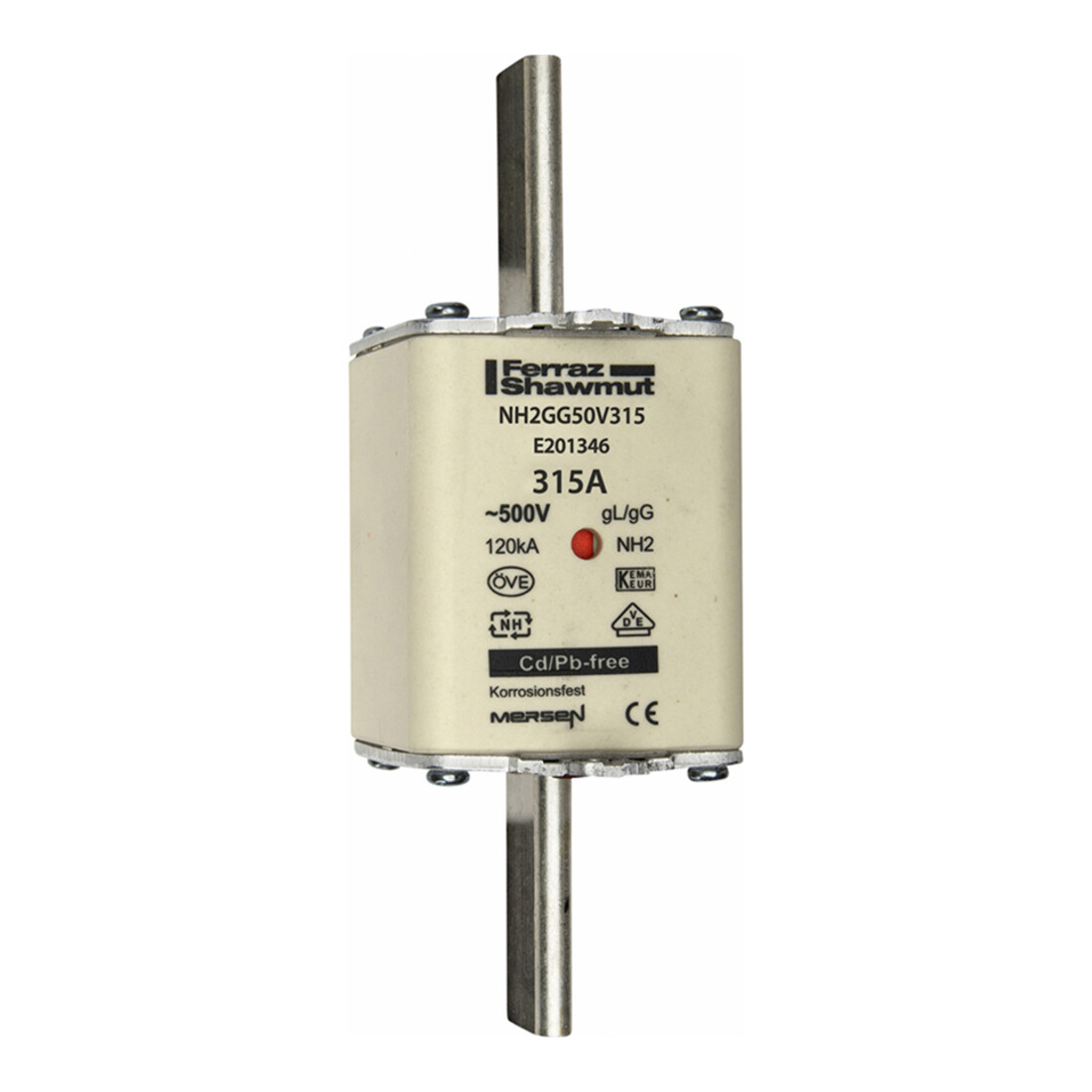 Mersen Fusible NH SF Gr.2 gG 315A/500V KM NH2GG50V315