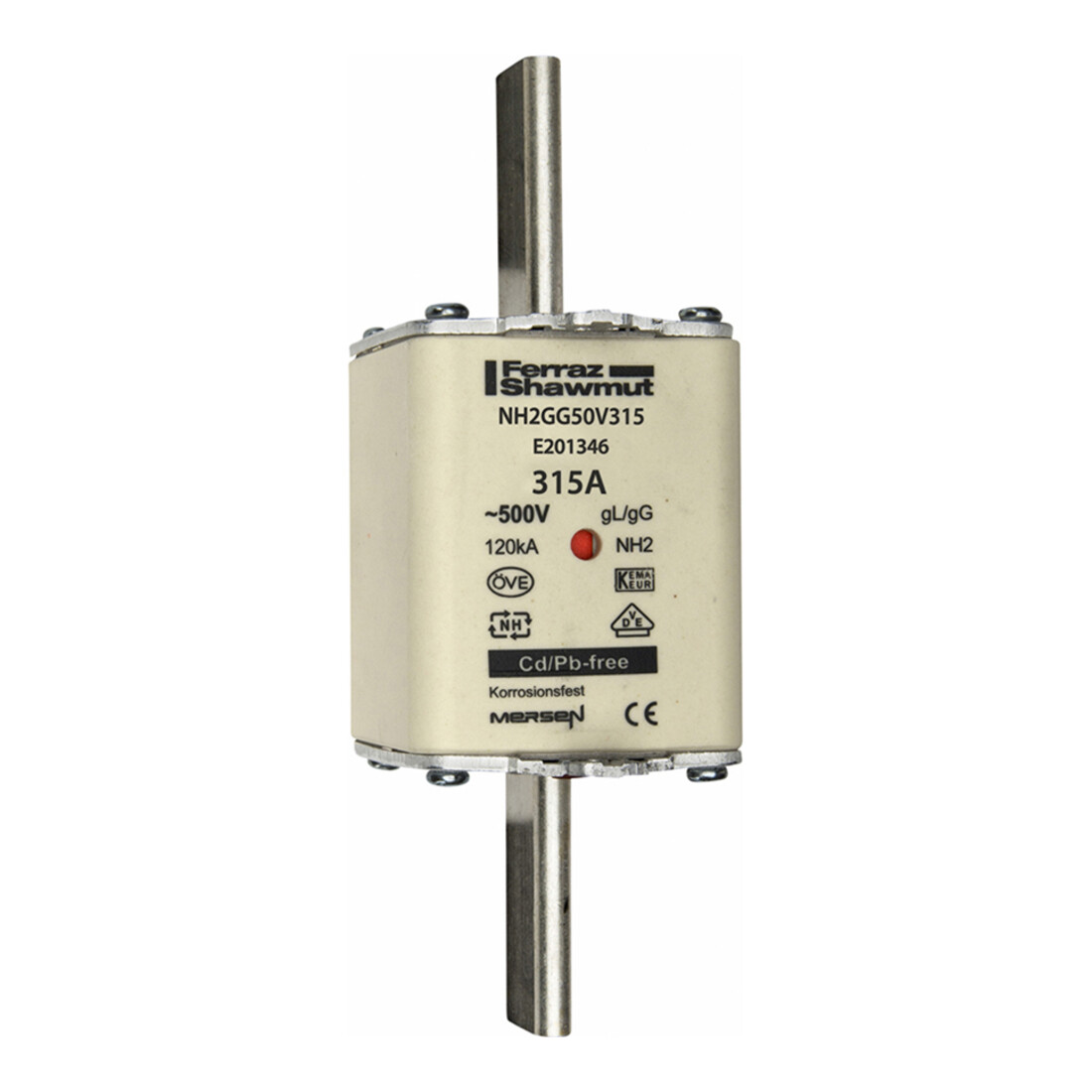 Mersen Fusible NH SF Gr.2 gG 315A/500V KM NH2GG50V315