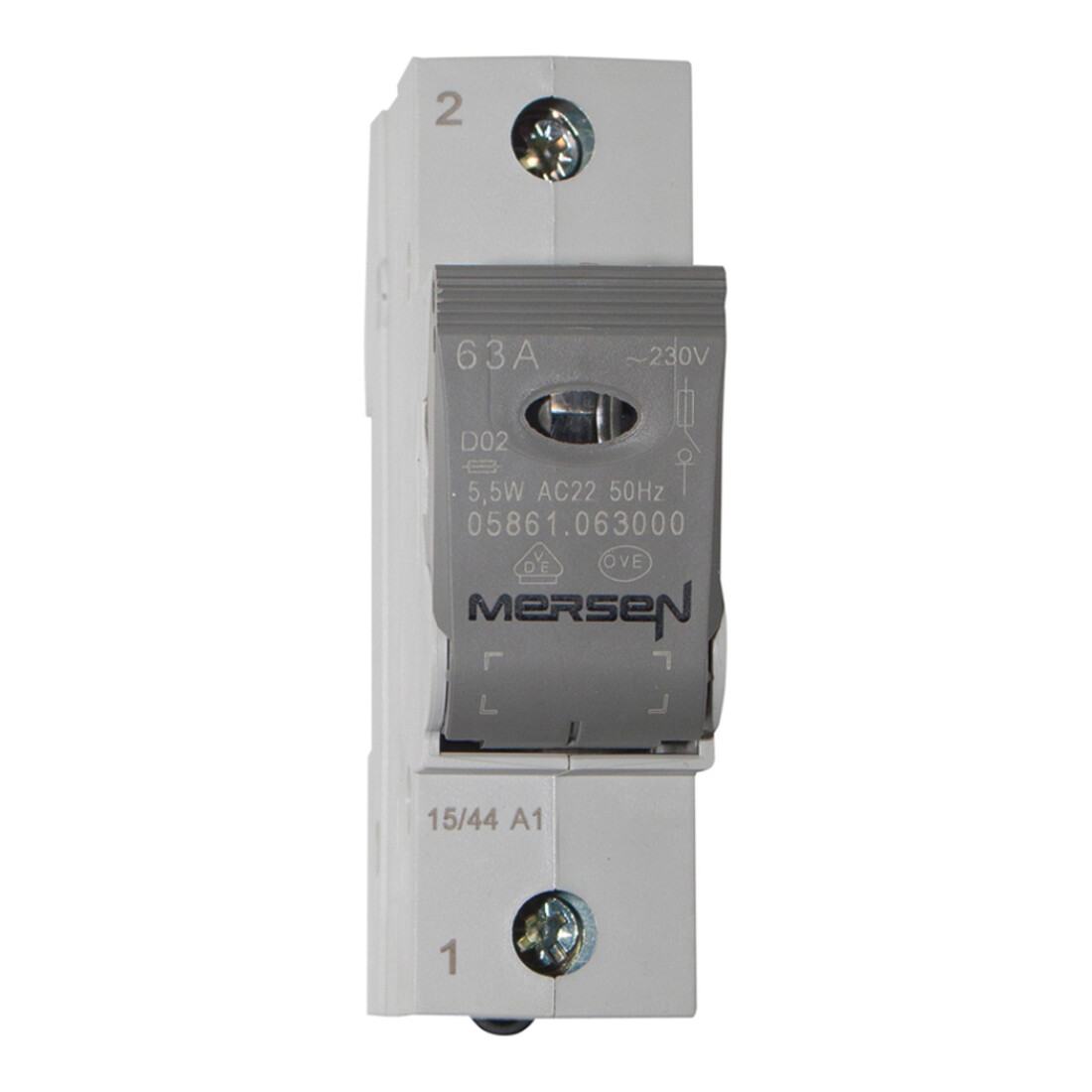 Mersen Interrupteur-sectionneur NEOZED D02 63A/230/400V 1 pôle 05861.063000