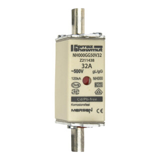 Mersen NH-Sicherungseinsatz SF Gr.000 gG 32A/500VKM NH000GG50V32