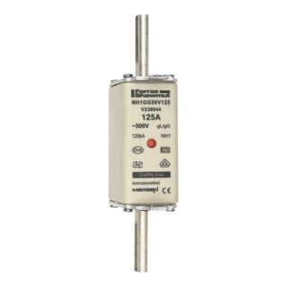 Mersen NH-Sicherungseinsatz SF Gr.1 gG 125A/500V KM NH1GG50V125