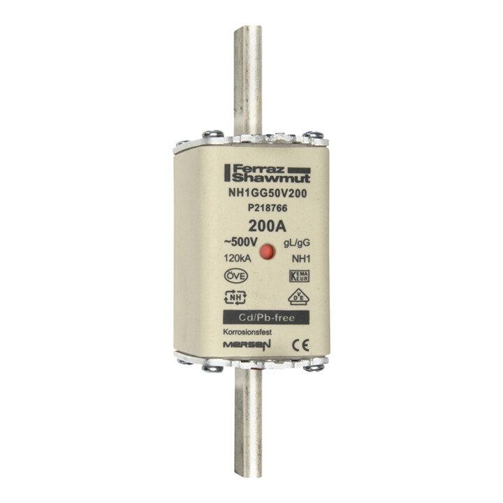 Mersen NH-Sicherungseinsatz SF Gr.1 gG 200A/500V KM NH1GG50V200