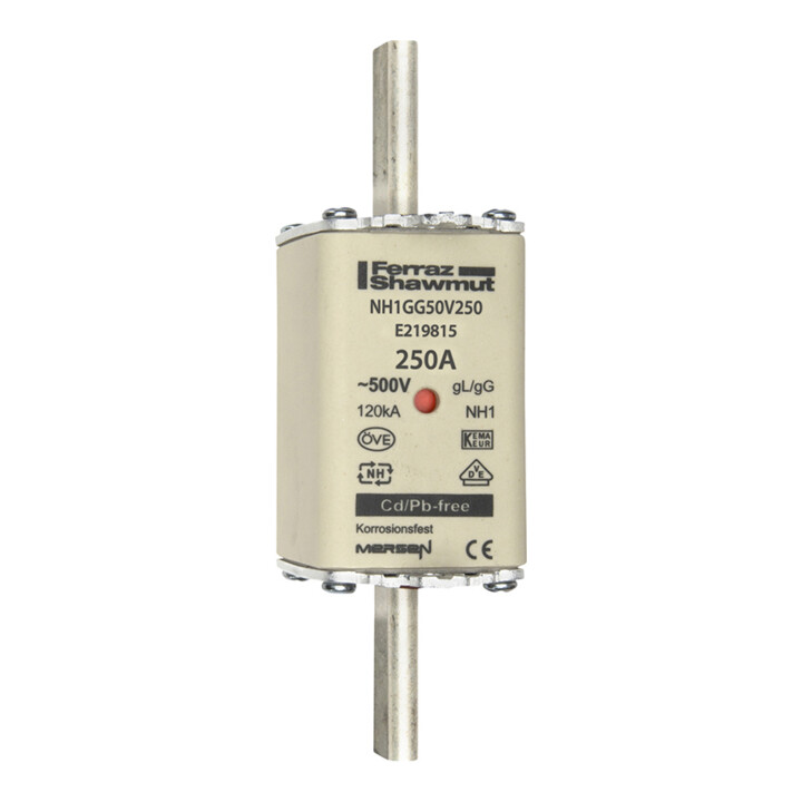 Mersen NH-Sicherungseinsatz SF Gr.1 gG 250A/500V KM NH1GG50V250