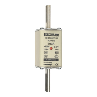 Mersen NH-Sicherungseinsatz SF Gr.2 gG 100A/500V KM NH2GG50V100