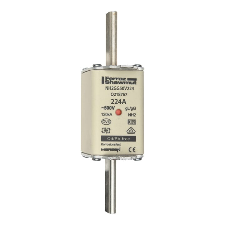 Mersen NH-Sicherungseinsatz SF Gr.2 gG 224A/500V KM NH2GG50V224