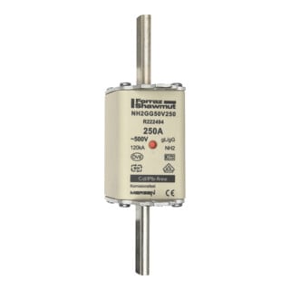 Mersen NH-Sicherungseinsatz SF Gr.2 gG 250A/500V KM NH2GG50V250