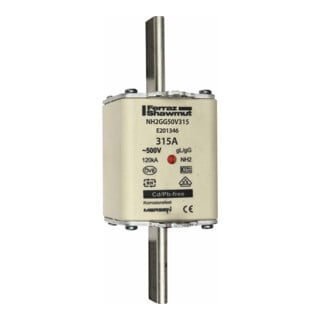 Mersen NH-Sicherungseinsatz SF Gr.2 gG 315A/500V KM NH2GG50V315