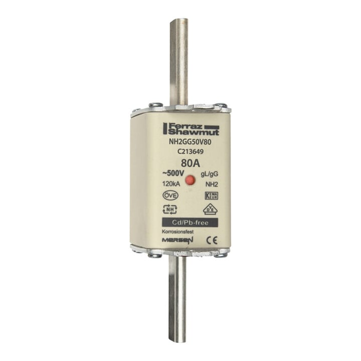 Mersen NH-Sicherungseinsatz SF Gr.2 gG 80A/500V KM NH2GG50V80