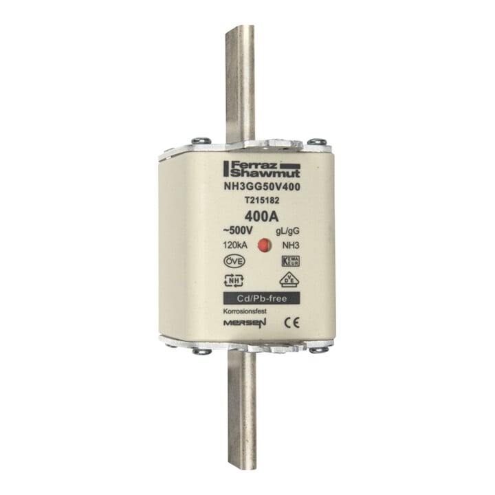 Mersen NH-Sicherungseinsatz SF Gr.3 gG 400A/500V KM NH3GG50V400