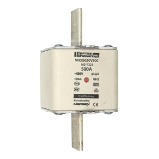 Mersen NH-Sicherungseinsatz SF Gr.3 gG 500A/500V KM NH3GG50V500