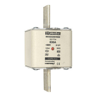 Mersen NH-Sicherungseinsatz SF Gr.3 gG 630A/500V KM NH3GG50V630
