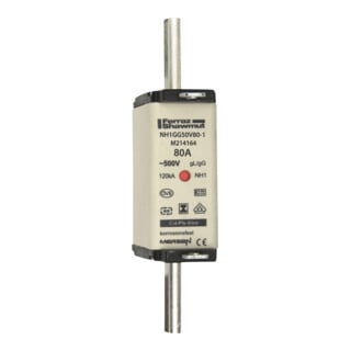 Mersen NH-Sicherungseinsatz SG Gr.1 gG 80A 500V KM NH1GG50V80-1