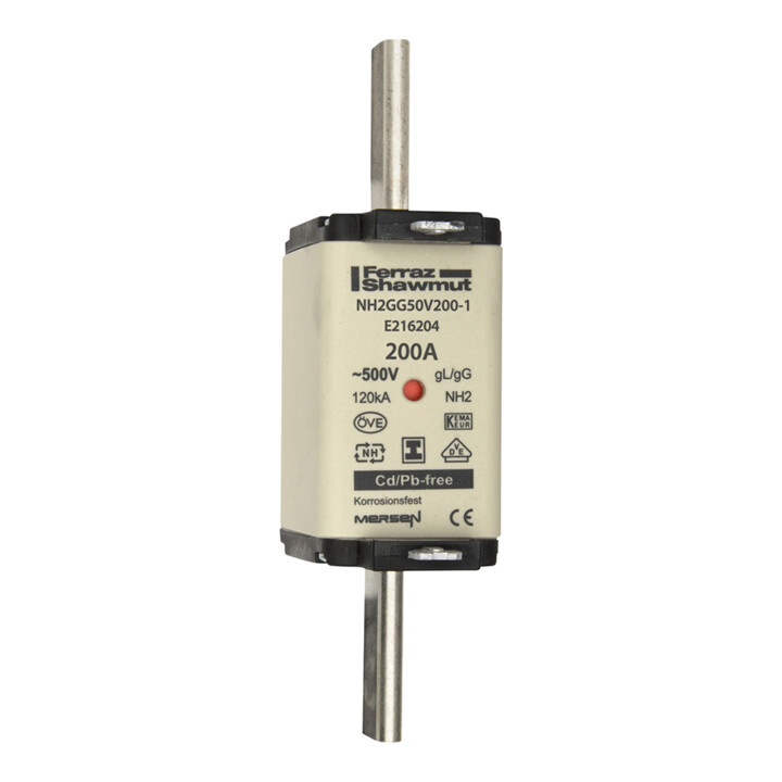 Mersen NH-Sicherungseinsatz SG Gr.2 gG 200A/500V KM NH2GG50V200-1