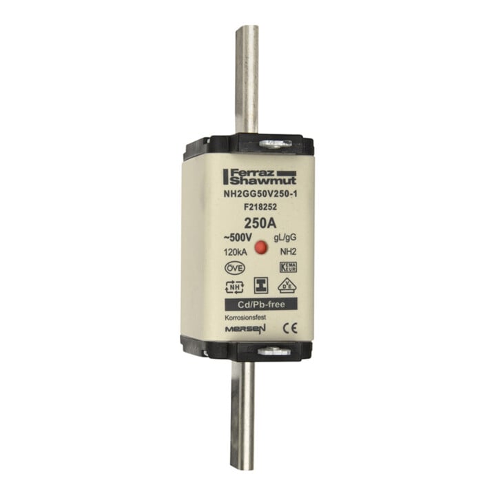 Mersen NH-Sicherungseinsatz SG Gr.2 gG 250A/500V KM NH2GG50V250-1