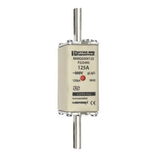 Mersen Porte-fusible NH SF Gr.0 gG 125A/500V KM NH0GG50V125