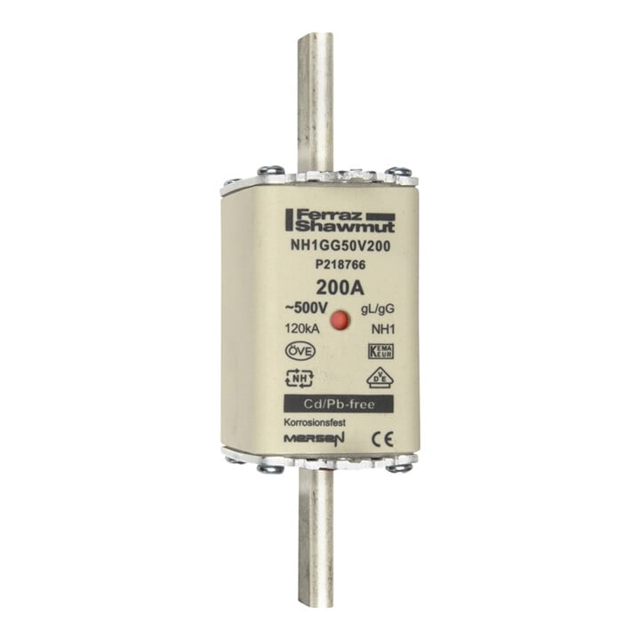 Mersen Porte-fusible NH SF Gr.1 gG 200A/500V KM NH1GG50V200