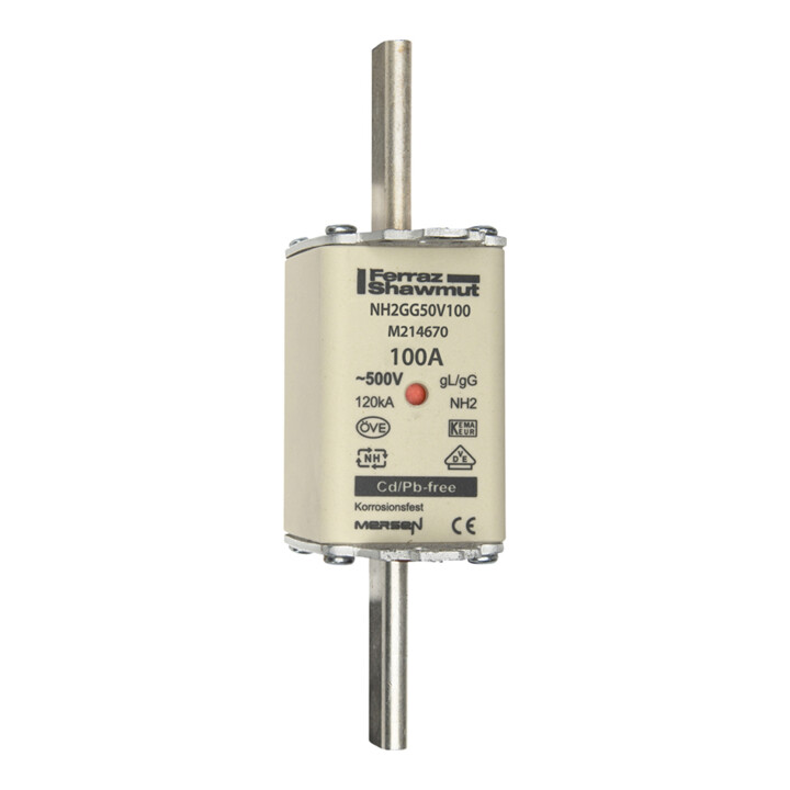 Mersen Porte-fusible NH SF Gr.2 gG 100A/500V KM NH2GG50V100