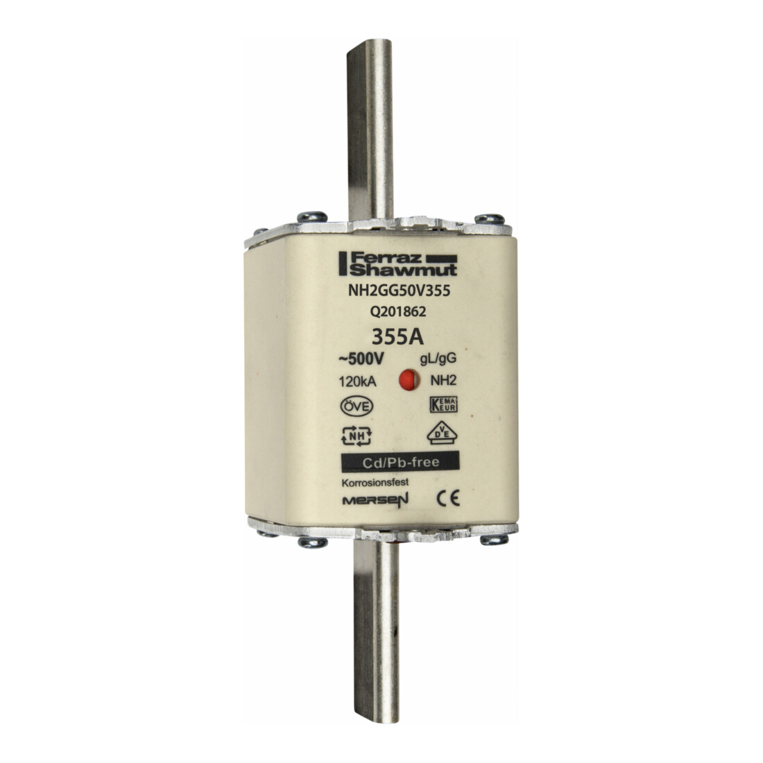 Mersen Porte-fusible NH SF Gr.2 gG 355A/500V KM NH2GG50V355