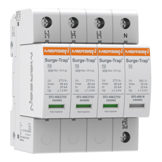 Mersen Überspannungsableiter Typ 2,4-polig 40kA STPT2-40K275V-4PG