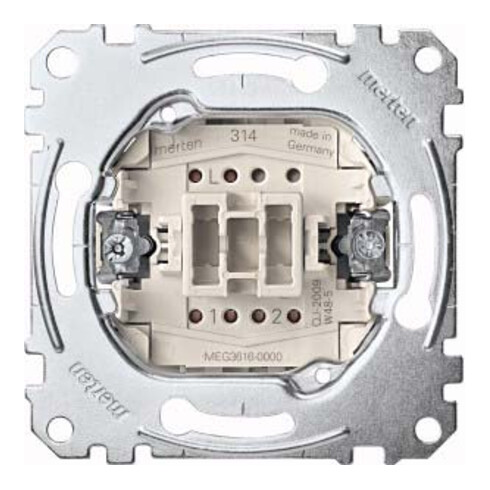 Merten Aus/Wechselschalter-Eins. 1-pol.16AX 250VAC MEG3616-0000