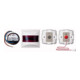 Merten Behinderten-WC-Set pws/gl m.Netzteil UP-Mont. MEG4849-1419-1