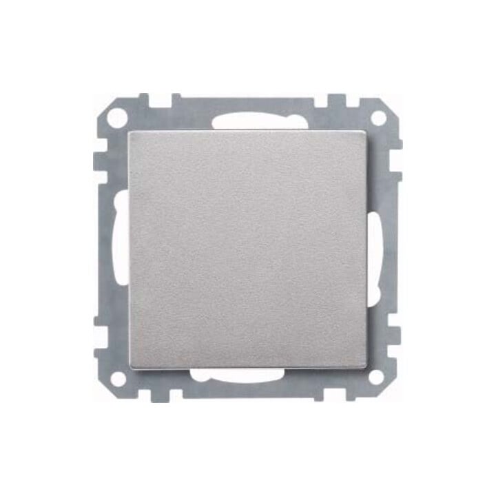 Merten Blindabdeckung alu 391860