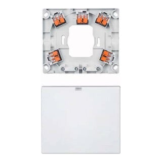 Merten Boîtier de raccordement pour cuisinière AP avec prise à clapet gris MEG1011-9019