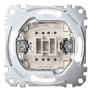 Merten Bouton-poussoir 1S avec contact de signalisation séparé 10A MEG3154-0000-1
