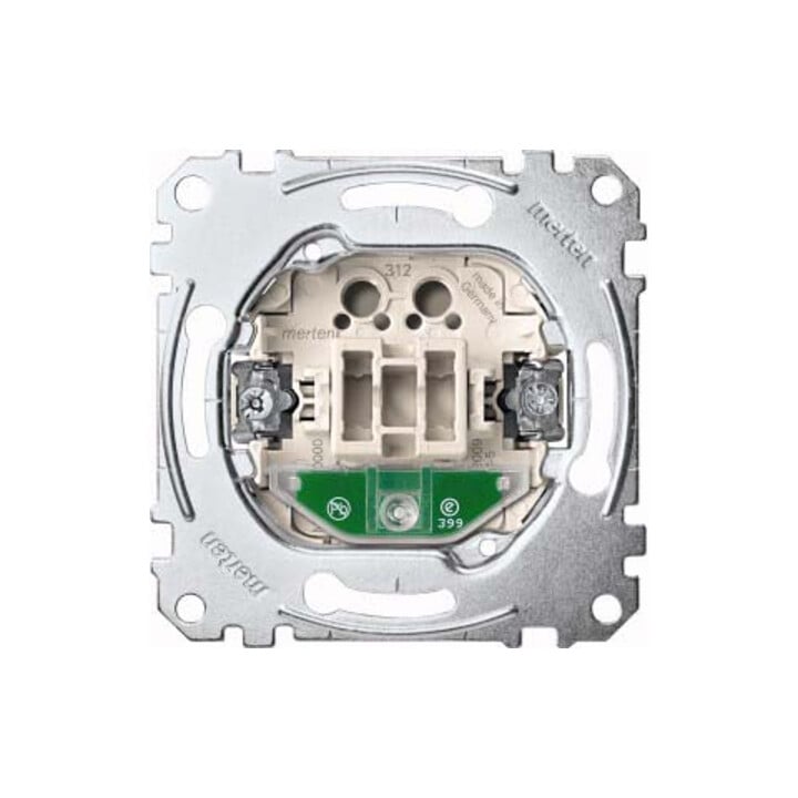 Merten Bouton-poussoir 1S lumière orientable 16A MEG3560-0000