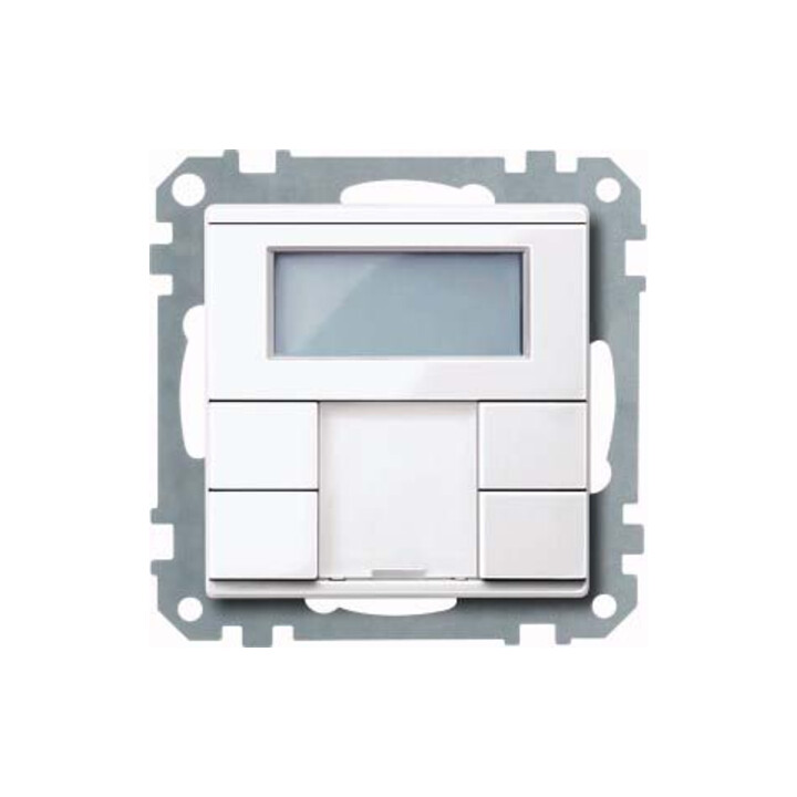 Merten Bouton-poussoir 2f.aws/gl avec régulateur RT MEG6212-0325