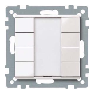Merten Bouton-poussoir 4 fonctions avec pws/gl 617419