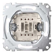 Merten Bouton-poussoir encastrable 1W 1 pôle 10A 250V MEG3156-0000-1