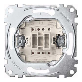 Merten Bouton-poussoir encastré 1Ö 1 pôle 10A MEG3151-0000