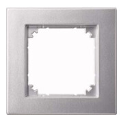 Merten Cadre 1f. alu encastrement affleurant 488160-1