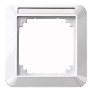 Merten Cadre 1f. avec support d’étiquette pws/gl 387119